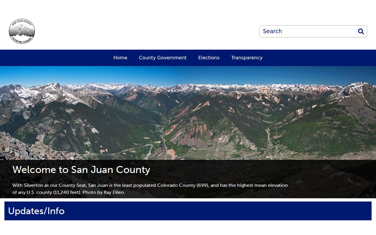 San Juan County criminal records access from the official county government homepage